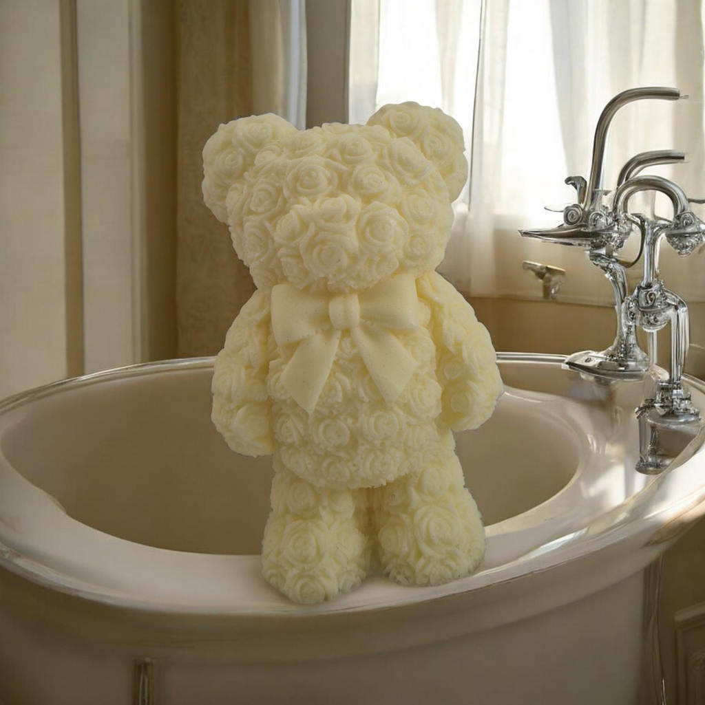 Handmade Teddy Bear Soap Bar – Gentle on All Skin Types