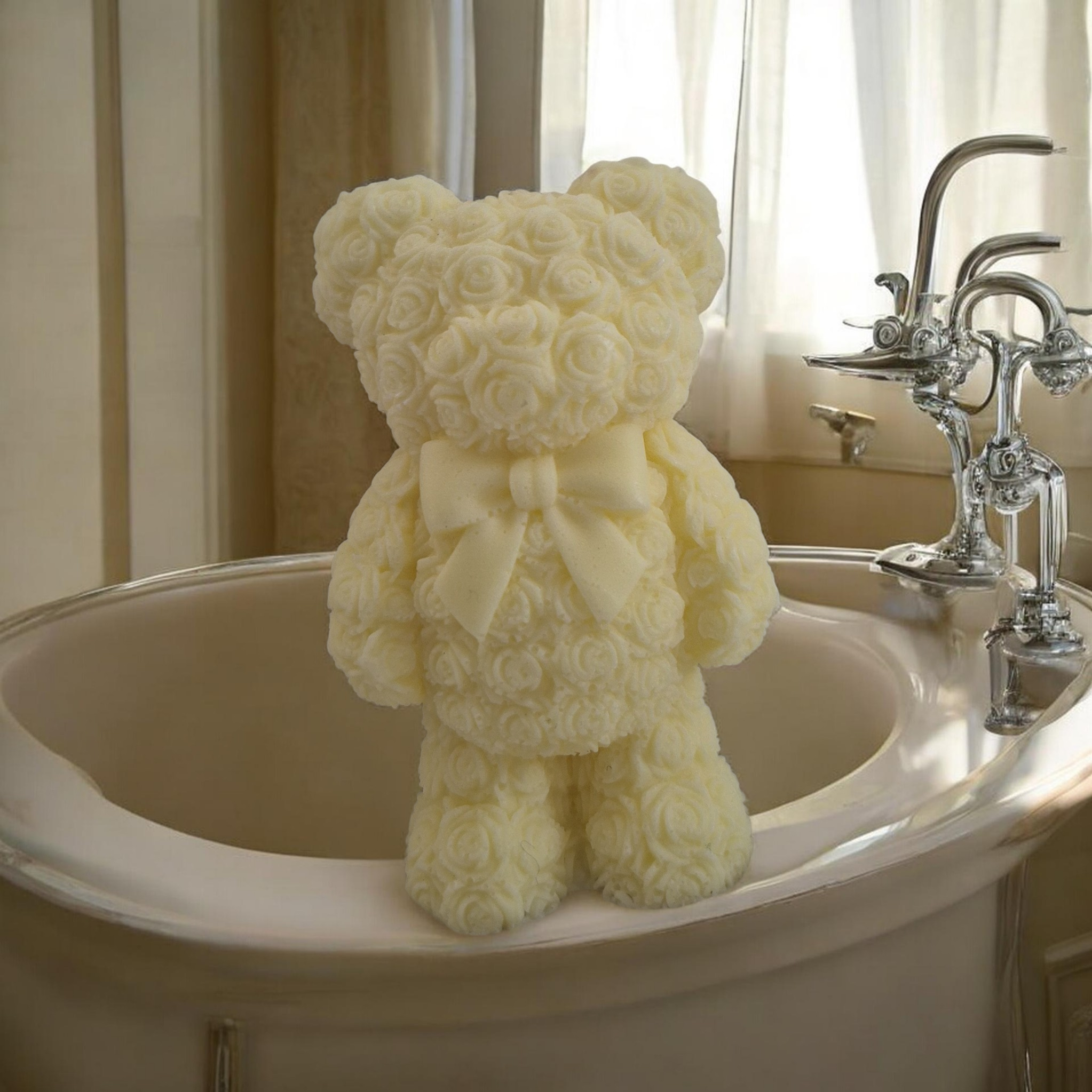 Handmade Teddy Bear Soap Bar – Gentle on All Skin Types